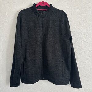 Emily B Women's Track Jacket Dark Charcoal Grey